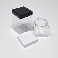 SQUARE LIDS AND JARS STARTED BY TRYPET